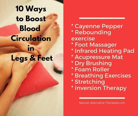 10 Ways to Increase Blood Circulation in Legs & Feet ...