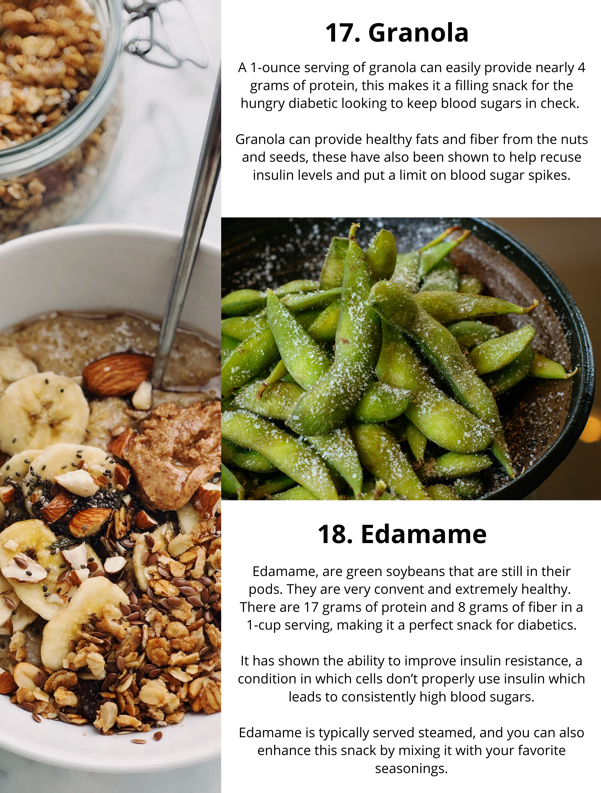 34 Super Simple and Healthy Snacks For Diabetics On the Go