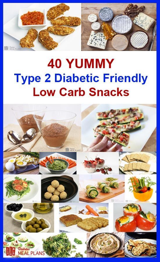 40 YUMMY low carb diabetic snacks