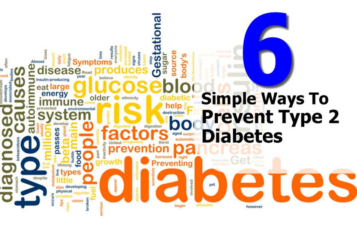 6 Simple Ways To Prevent Type 2 Diabetes