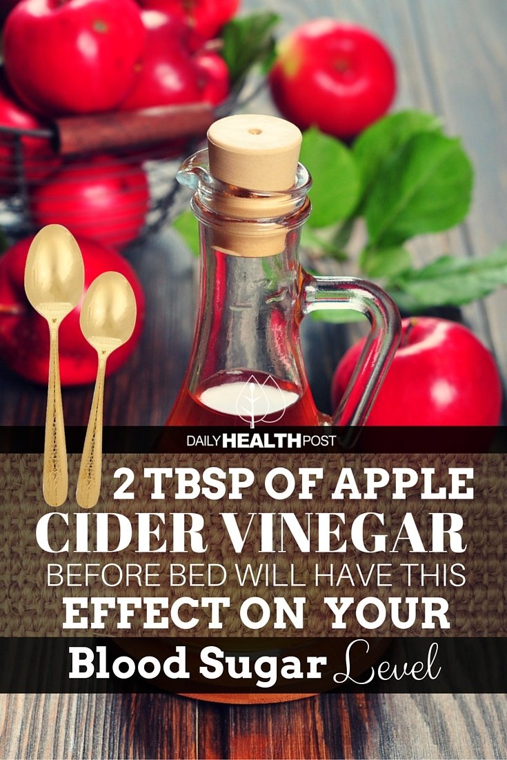 Apple Cider Vinegar Can Help Lower Blood Sugar Levels