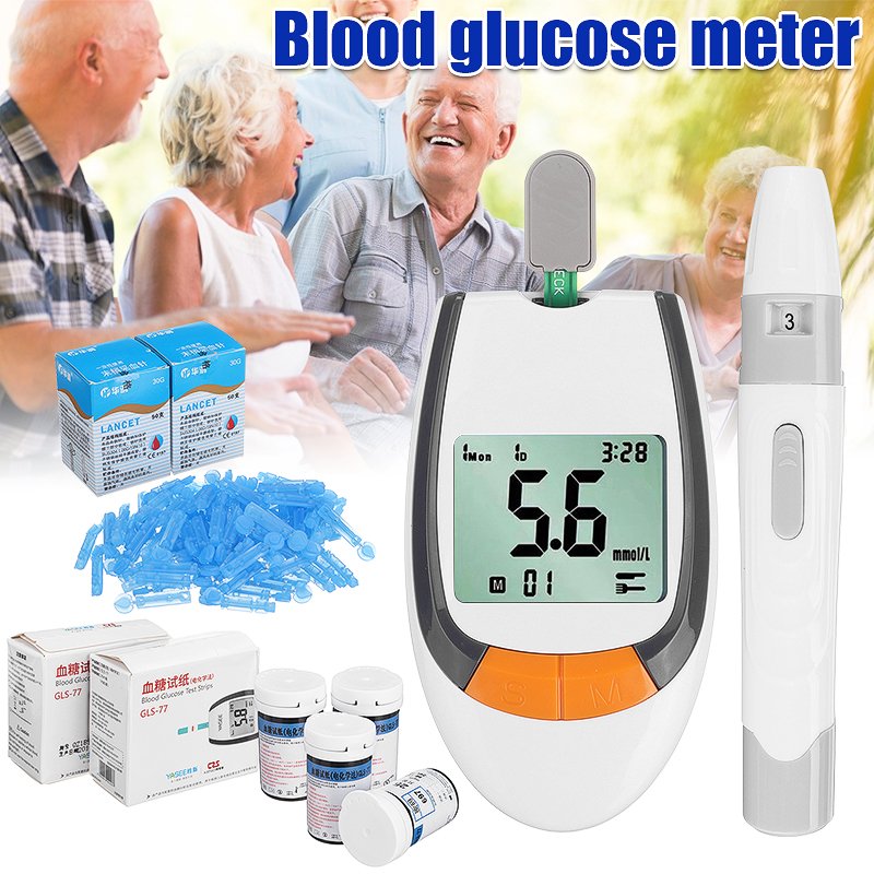 Blood Glucose Meter ,Diabetes Testing Kit, with 100 Blood ...