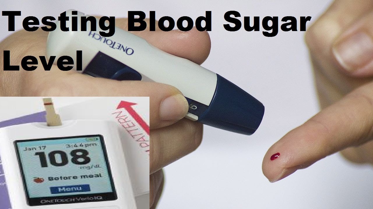 blood sugar test