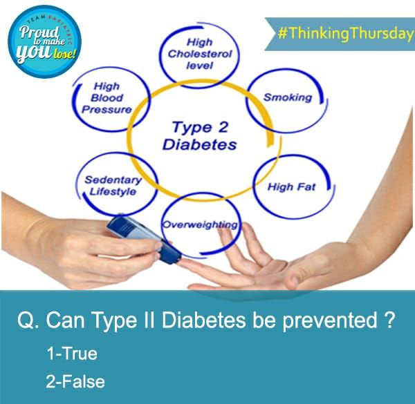 Can Type II Diabetes be prevented, What do you think? # ...