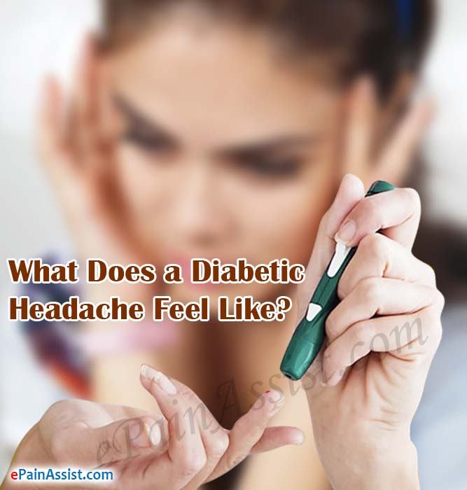 Can You Get Headaches From Diabetes