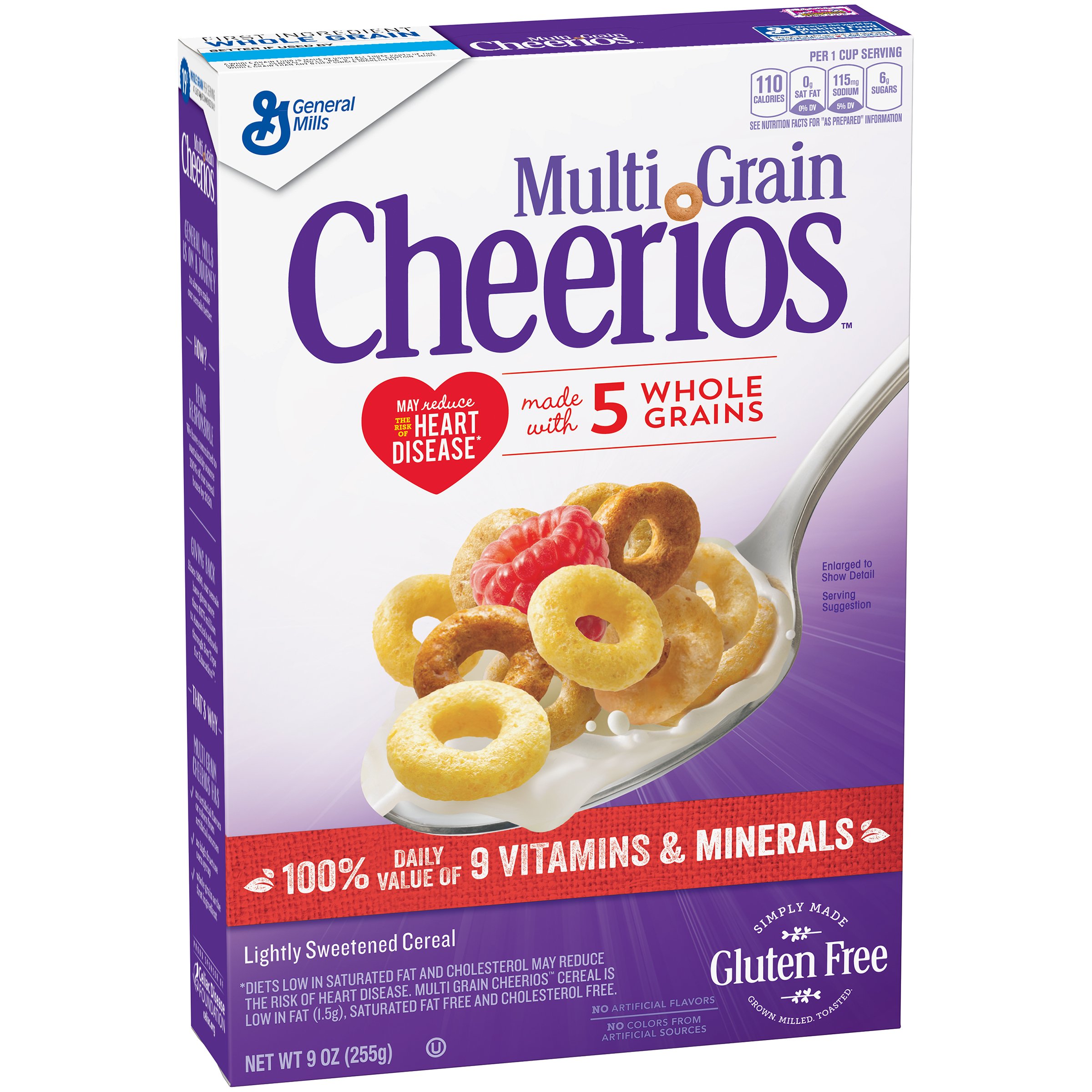 Cheerios Multi Grain  Cereal 9 oz. Box