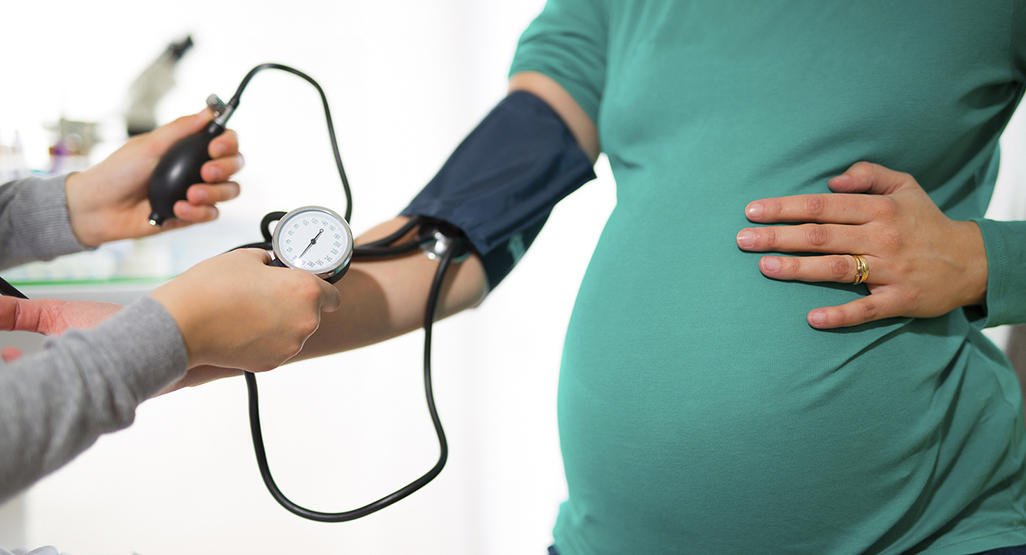 Chronic high blood pressure in pregnancy