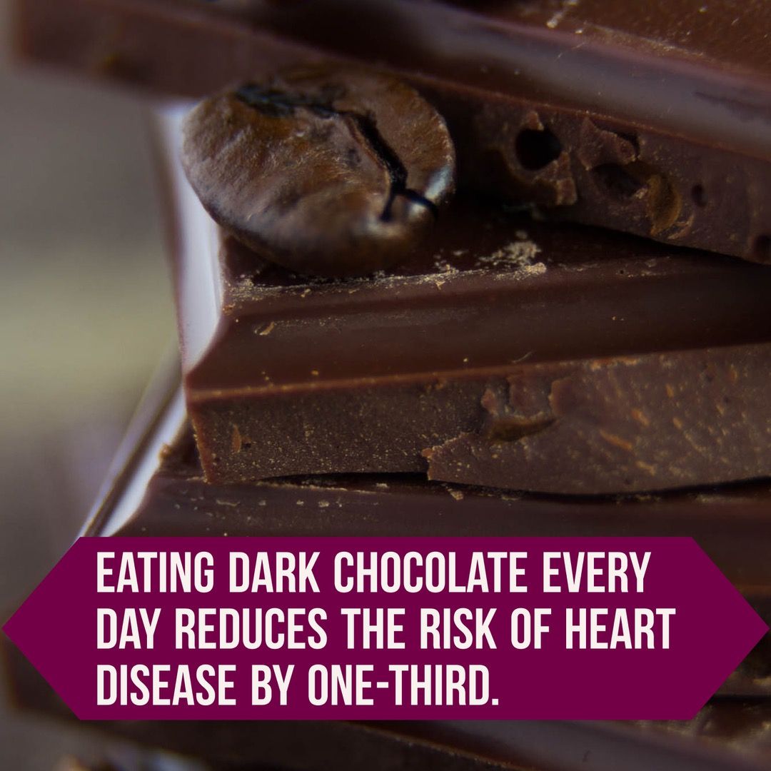 Eating Dark Chocolate Every Day Reduces The Risk Of Heart ...
