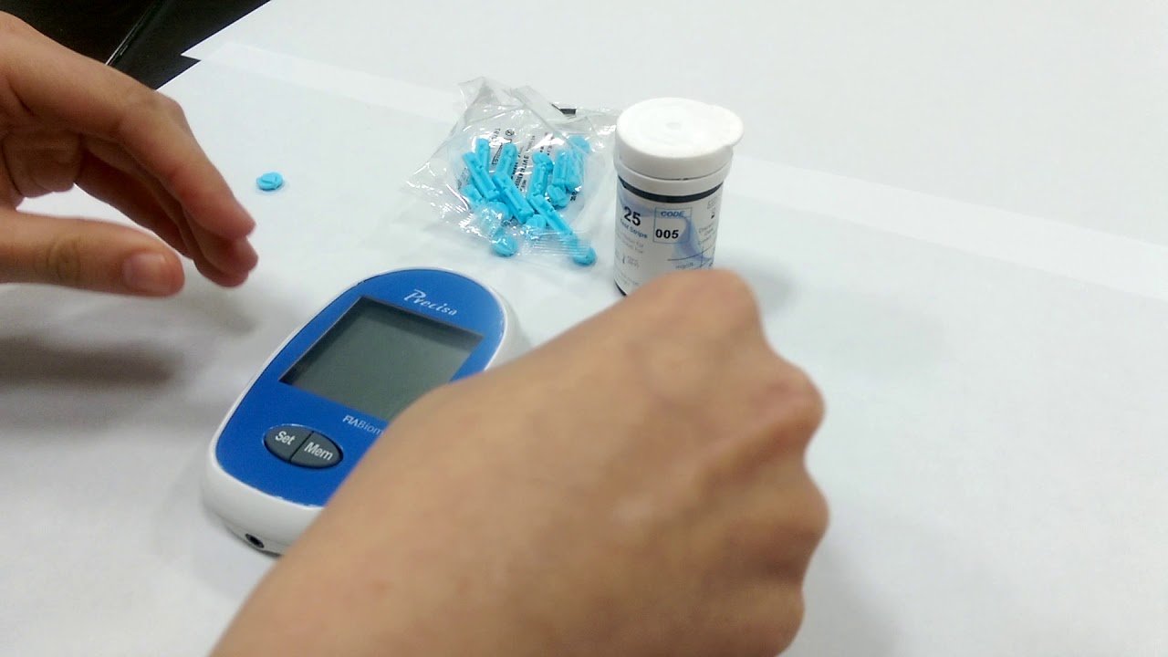 FIA Biomed Precisa Blood Glucose Meter