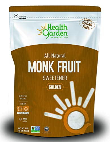Health Garden Monk Fruit Sweetener, Golden