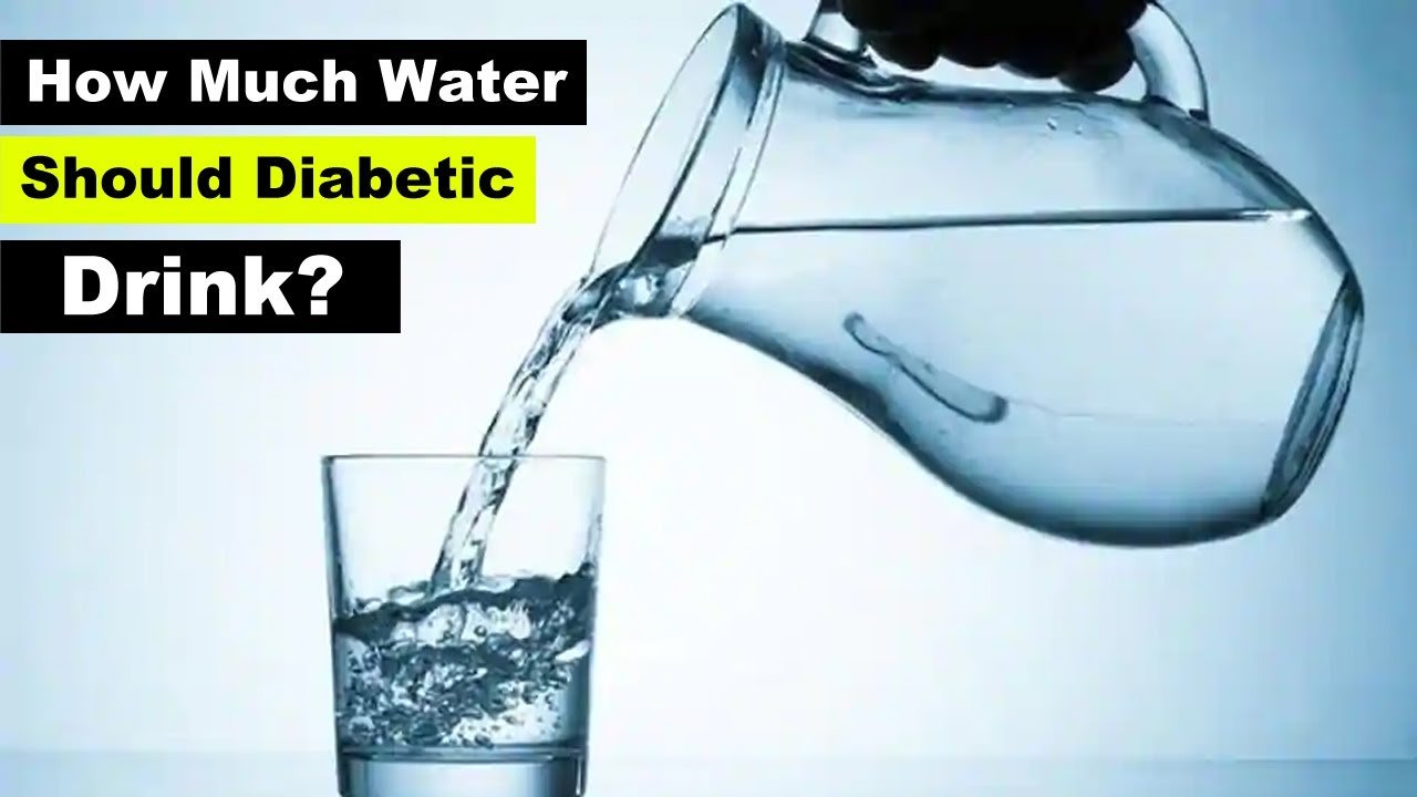 How Much Water Should Diabetic Drink ?