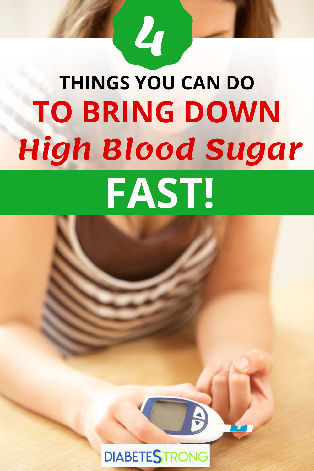 How To Bring Down High Blood Sugar Fast