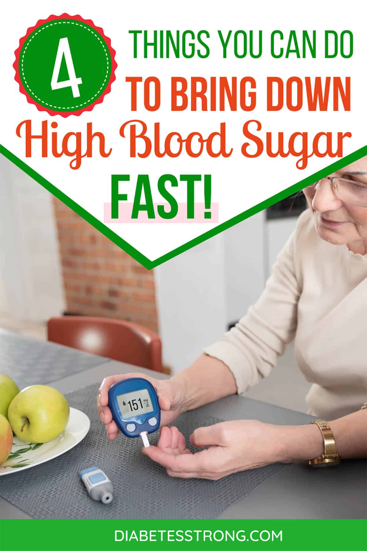 How to Bring High Blood Sugar Down Fast