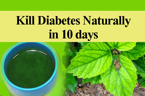 How to Cure Diabetes Naturally at Home Just in 10 Days ...