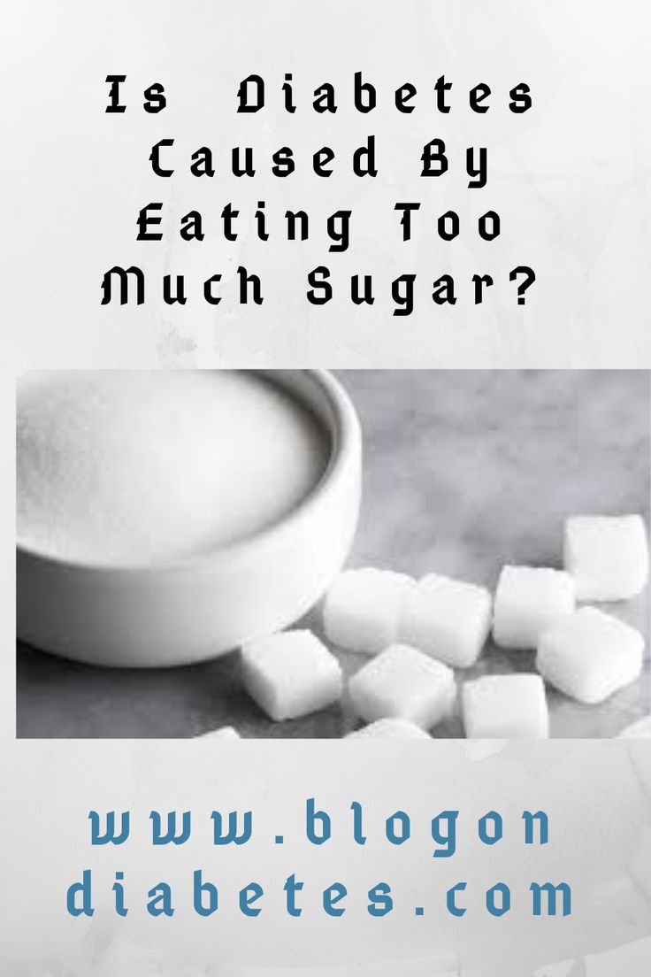 Is Diabetes caused By Eating Too Much Sugar? in 2020