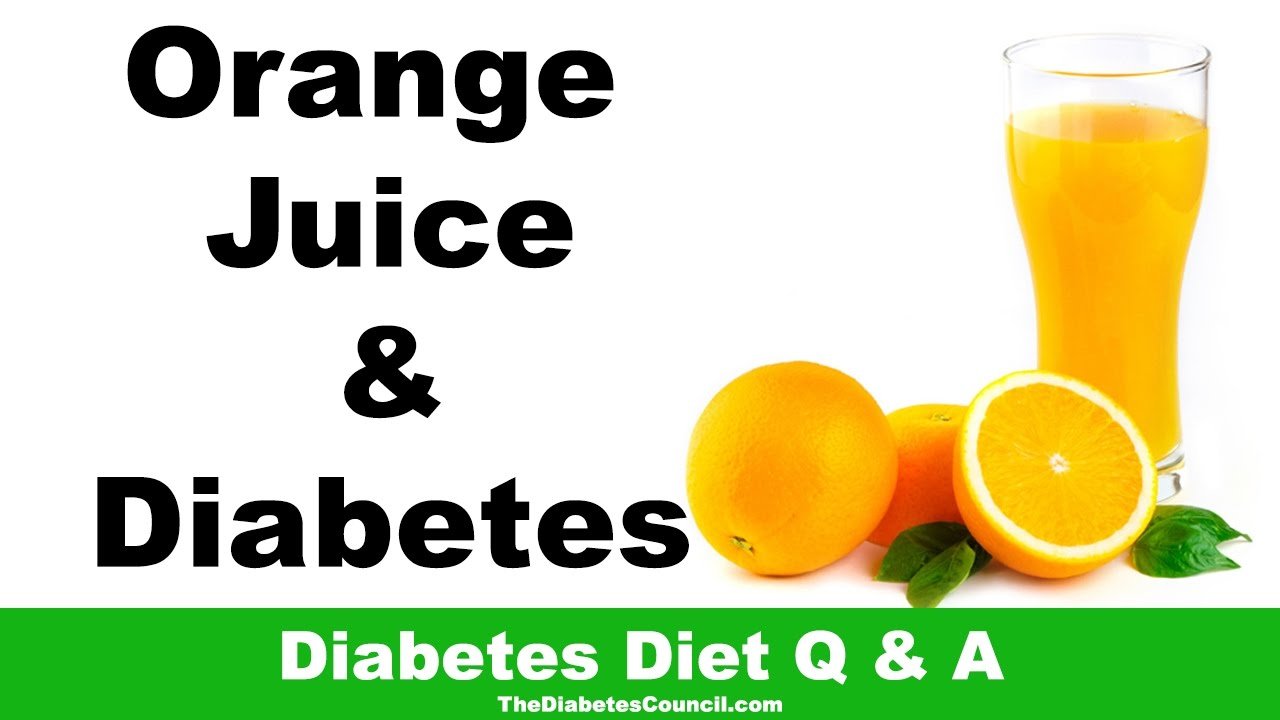 Is Orange Juice Good For Diabetes?
