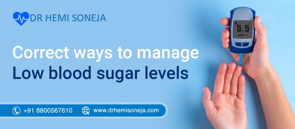 Learn how to Manage Low Sugar Level Symptoms &  how it is Dangerous