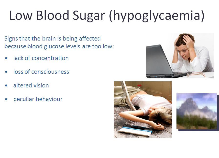 Low Blood Sugar Symptoms: Low Blood Sugar