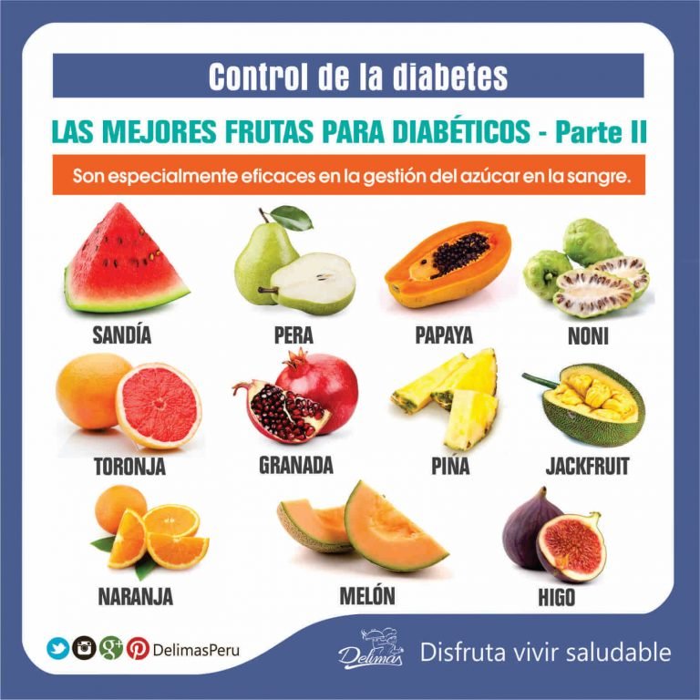 ¿Qué frutas puede comer un diabético?