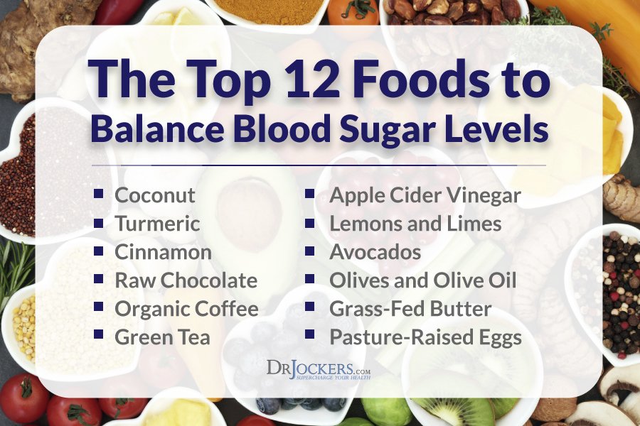 The Top 12 Foods to Balance Blood Sugar Levels