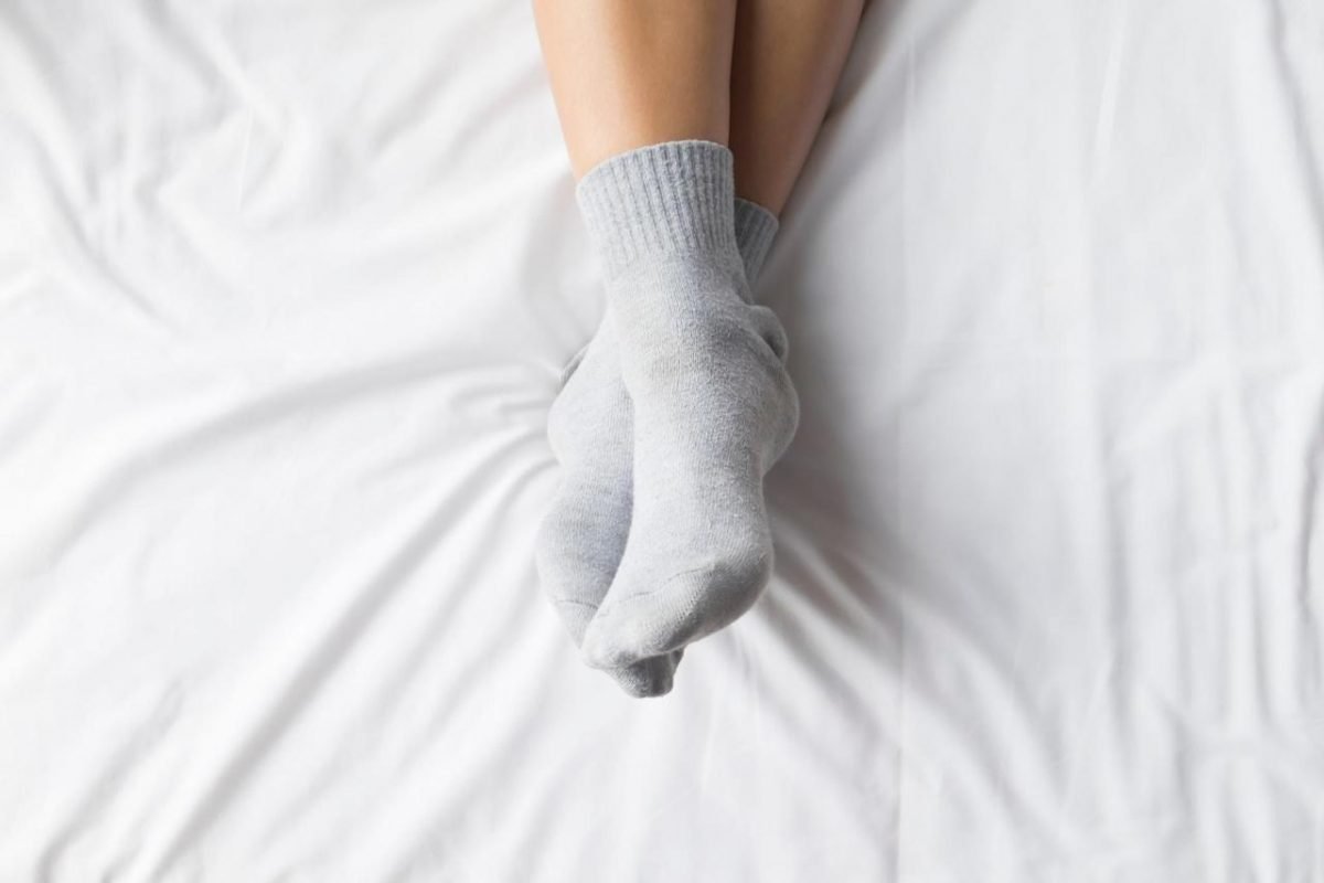This is why you should wear socks to bed