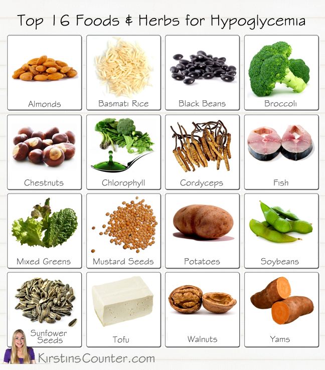 TOP 16 FOODS FOR HYPOGLYCEMIA. Fight Hypoglycemia and keep ...