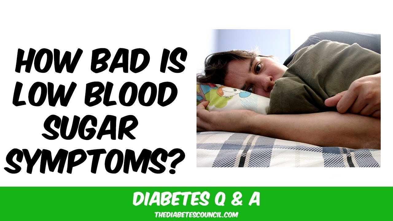 What Does Low Blood Sugar Feel Like?