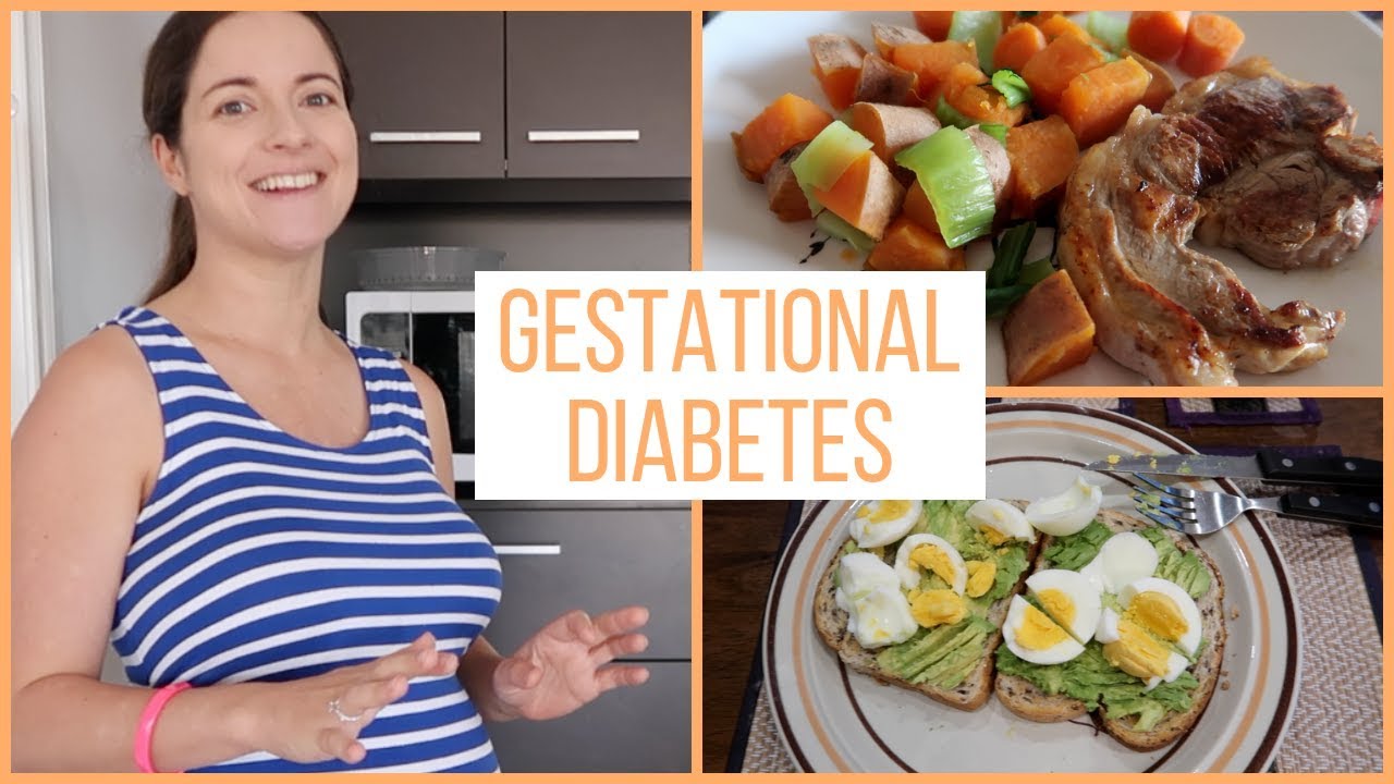 WHAT I EAT IN A DAY WITH GESTATIONAL DIABETES