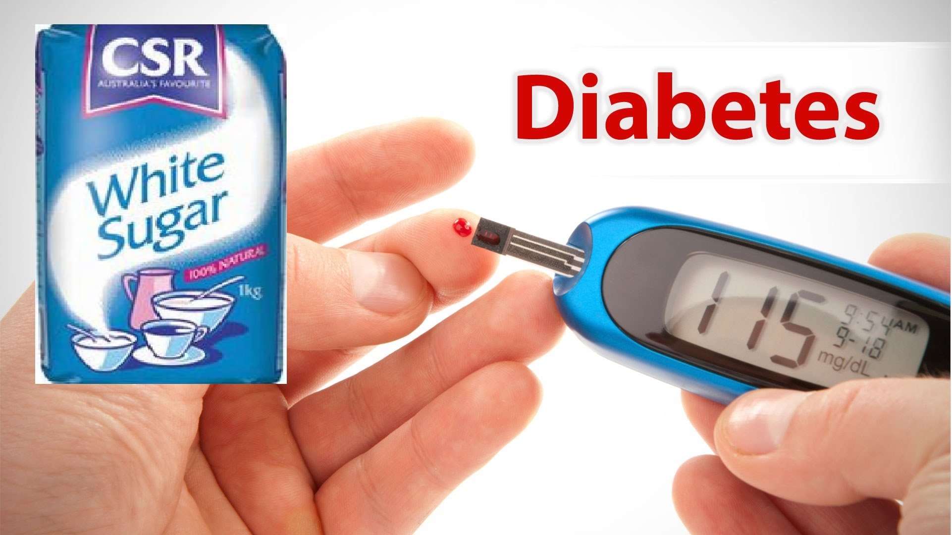 Why sugar does NOT cause diabetes.